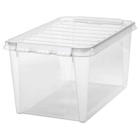 smartstore Aufbewahrungsbox CLASSIC 46 L, Clips: weiß
