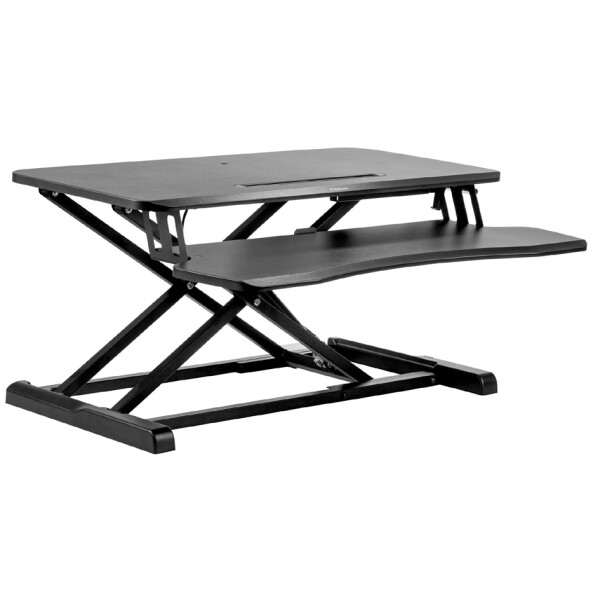 Fellowes Sitz-Steh Workstation Corsivo, schwarz