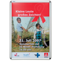 FRANKEN Plakatrahmen DIN A0, 32 mm Rahmenprofil