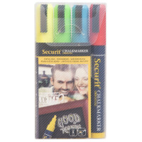 Securit Kreidemarker ORIGINAL MEDIUM, 4er Etui
