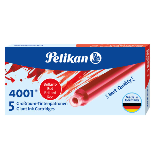 Pelikan Großraum-Tintenpatronen 4001 GTP 5, pink
