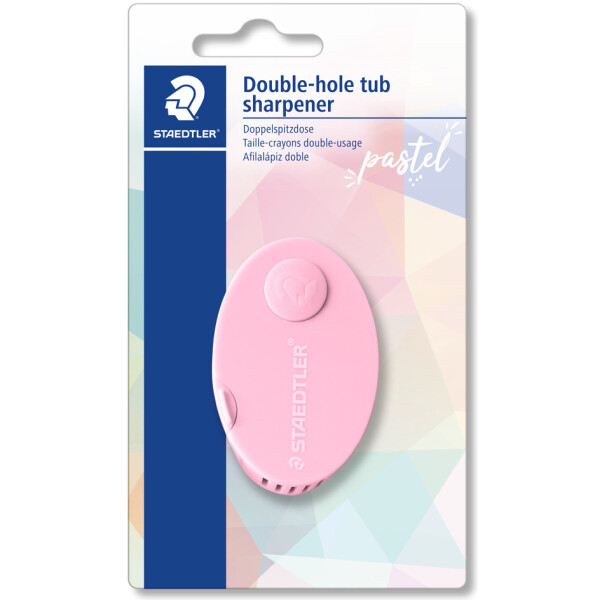 STAEDTLER Doppel-Spitzdose 512 PS2 pastel, farbig sortiert