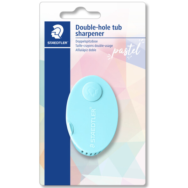 STAEDTLER Doppel-Spitzdose 512 PS2 pastel, farbig sortiert