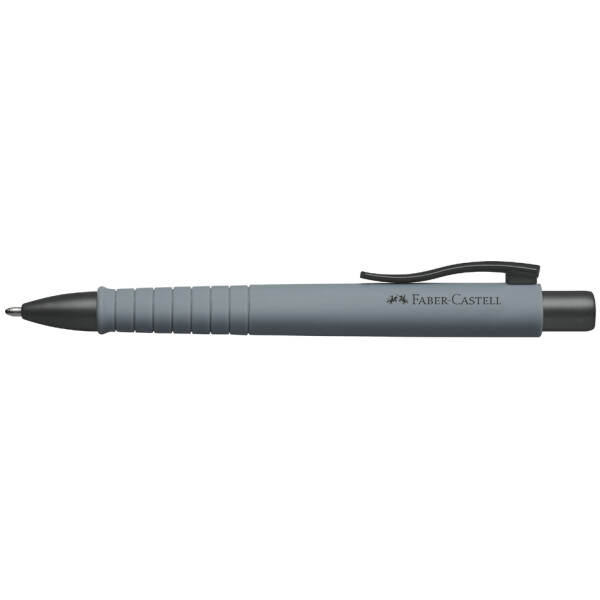 FABER-CASTELL Druckkugelschreiber POLY BALL XB, all black