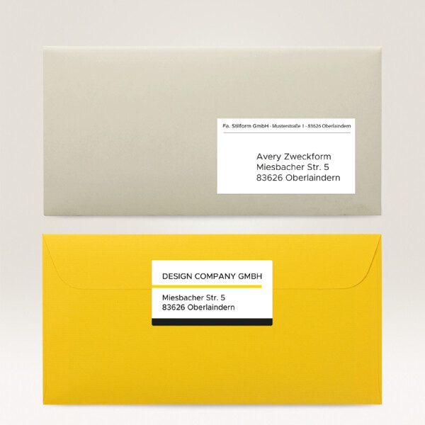 AVERY Zweckform Inkjet Adress-Etiketten, 45,7 x 21,2 mm