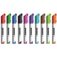 Kores Whiteboard-Marker "K MARKER", Rundspitze,...