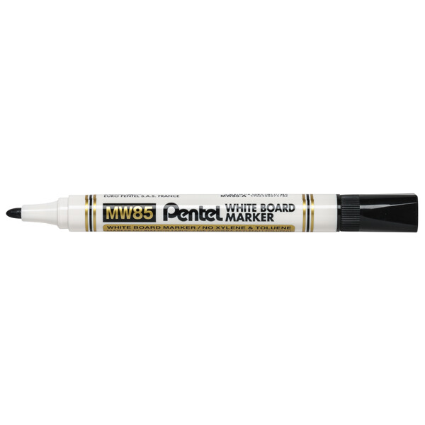 Pentel Whiteboard-Marker MW85, Rundspitze, rot