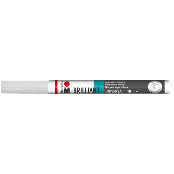 Marabu Lackmarker "Brilliant Painter", weiß