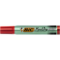 BIC Permanent-Marker Marking Onyx 1591, Keilspitze, rot