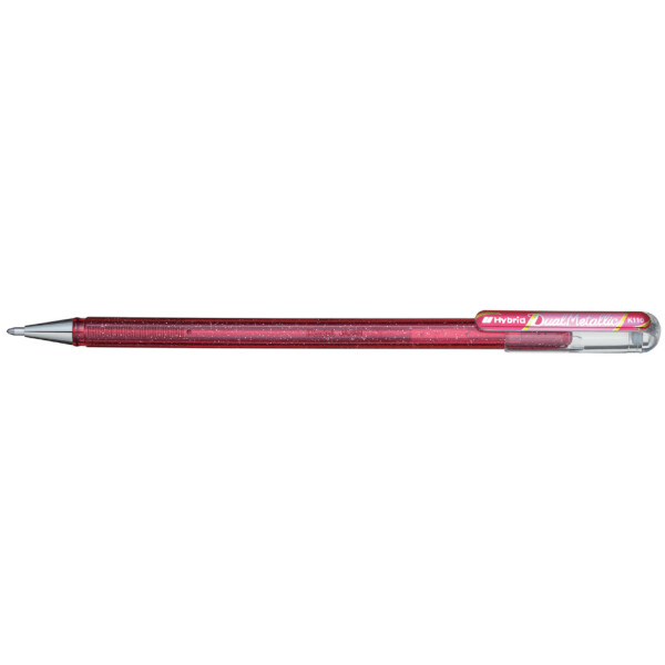 Pentel Hybrid Gel-Tintenroller "Dual Pen", violett türkis
