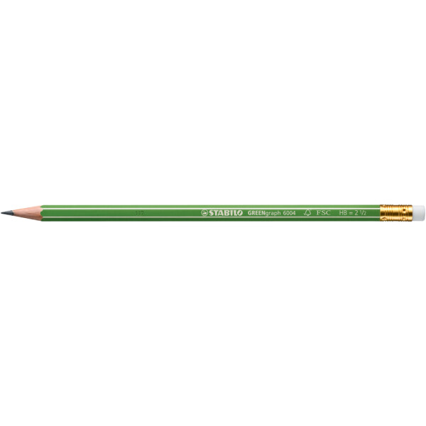 STABILO Bleistift GREENgraph, sechseckig, H&auml;rtegrad: HB