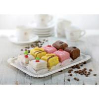 PAPSTAR Papp-Teller "pure" eckig, 100 x 160 mm,...