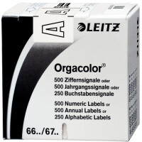 LEITZ Buchstabensignal Orgacolor "S", auf...