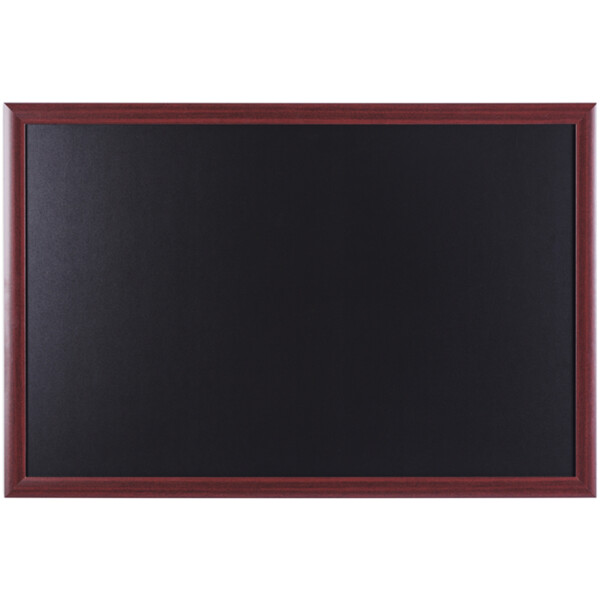 Bi-Office Kreidetafel, Rahmen in Kirschoptik, 900 x 600 mm