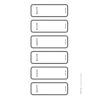 LEITZ Ordnerrücken-Etikett, 36 x 111 mm, kurz,...