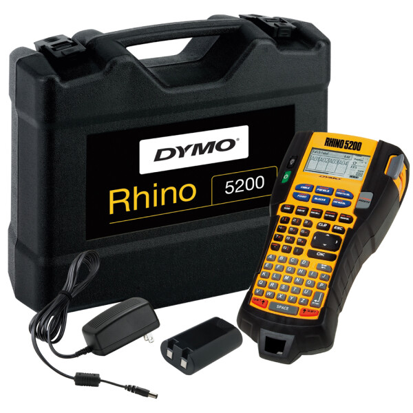 DYMO Industrie-Beschriftungsger&auml;t "RHINO 5200", im Koffer