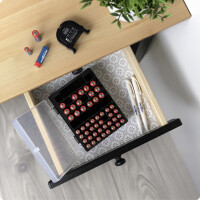 ANSMANN Aufbewahrungsbox für Akkus, mit Batterie Tester