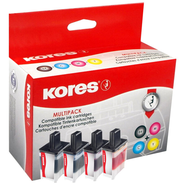Kores Multi-Pack Tinte G1527 ersetzt Brother LC-127 125XL