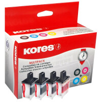 Kores Multi-Pack Tinte G1527 ersetzt Brother LC-127 125XL