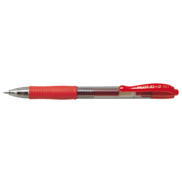 PILOT Gelschreiber G-2 PLUS medium, rot