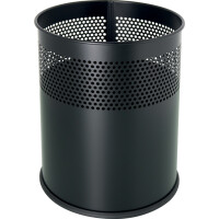 helit Edelstahl-Papierkorb "the dot", 15 Liter,...