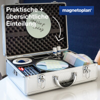 magnetoplan Moderationskoffer "Kompakt", gefüllt