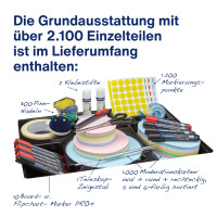 magnetoplan Moderationskoffer "Kompakt", gefüllt