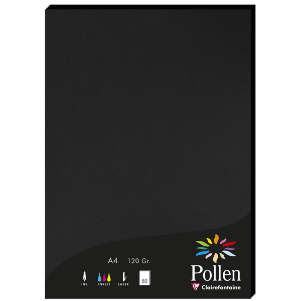 Pollen by Clairefontaine Papier DIN A4, fuchsia
