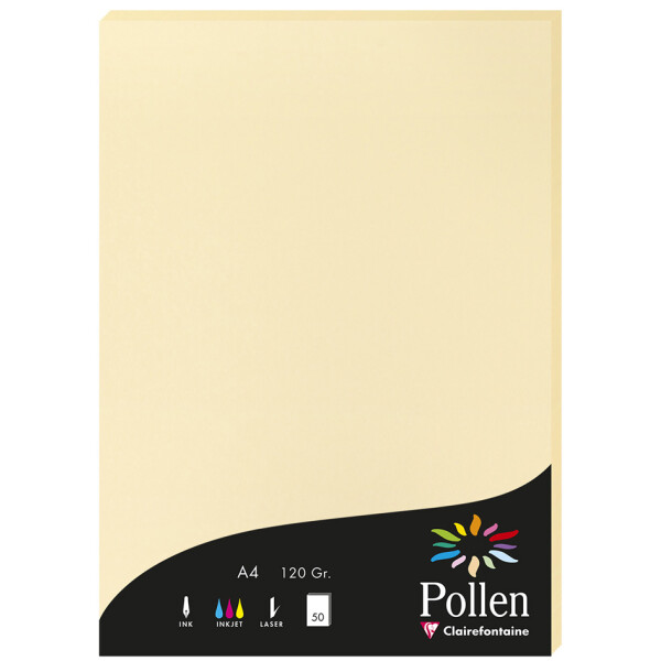 Pollen by Clairefontaine Papier DIN A4, fuchsia