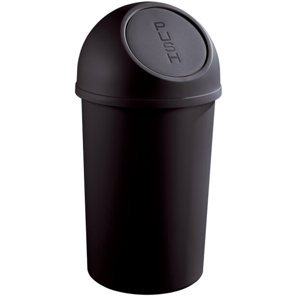 helit Abfalleimer "the flip", 45 Liter, schwarz