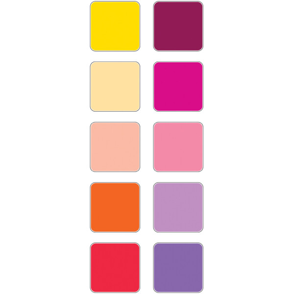 HEYDA Stempelkissen-Set "Sunrise", Klarsicht-Runddose