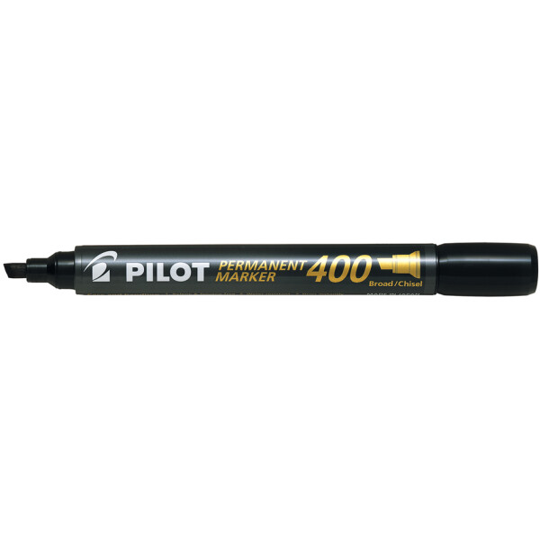 PILOT Permanent-Marker 400, Keilspitze, rot