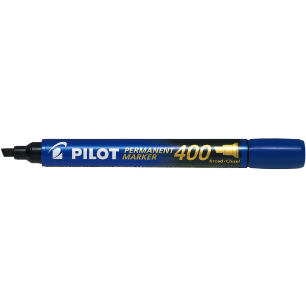 PILOT Permanent-Marker 400, Keilspitze, rot