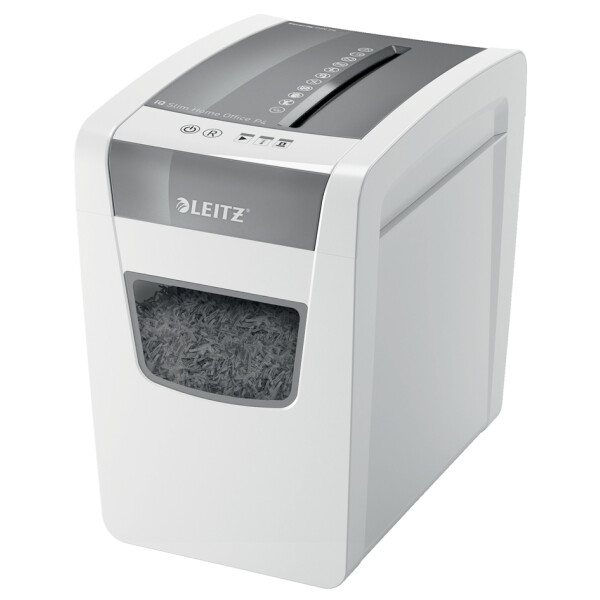LEITZ Aktenvernichter IQ Home Office Slim, Partikel