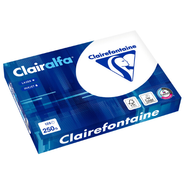 Clairefontaine Multifunktionspapier, DIN A4, extra weiß