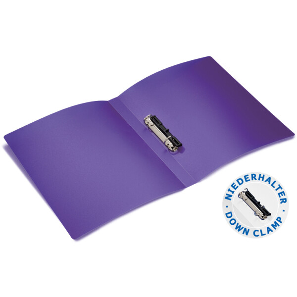 HERMA Ringbuch, DIN A4, 2-Ring-Mechanik, gelb