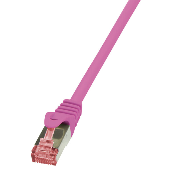 LogiLink Patchkabel, Kat. 6, S FTP, 1,5 m, rot