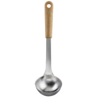 GastroMax Suppenkelle BIO, holzfarbiger Griff