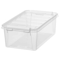 smartstore Aufbewahrungsbox CLASSIC 4 L, Clips: weiß