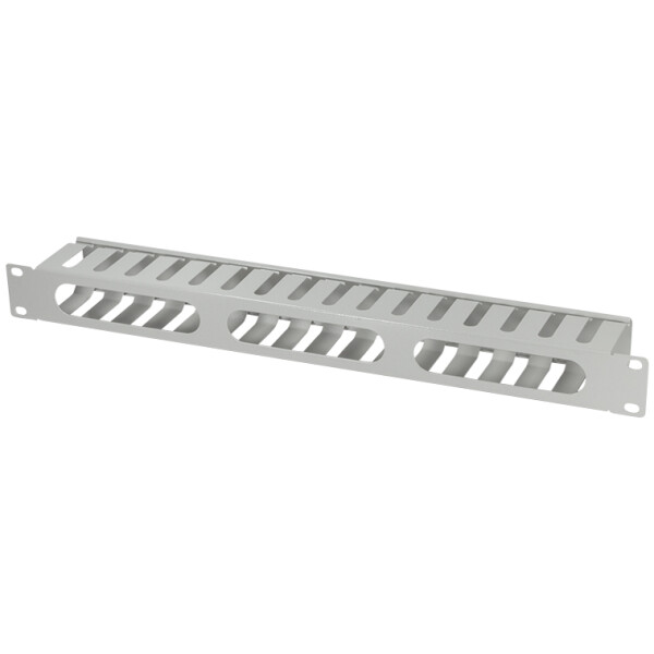 LogiLink 19" Kabelkanal, einseitig, 1 HE,lichtgrau (RAL7035)