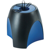 HAN Klammernspender DELTA, Polystyrol, silber schwarz