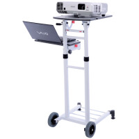 FRANKEN Präsentationsstation Travel, weiß