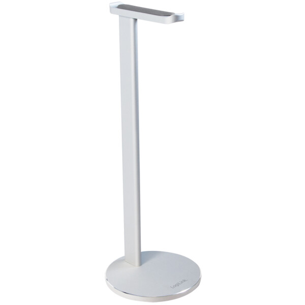 LogiLink Kopfhörer-Halter, aus Aluminium, silber