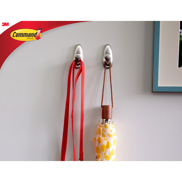 3M Command Metall-Haken "Classic", Gr&ouml;&szlig;e: L, silber