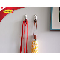3M Command Metall-Haken "Classic", Größe: L, silber