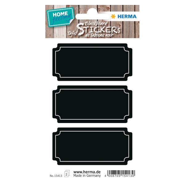 HERMA Tafel-Etiketten HOME feeling "Rechtecke"