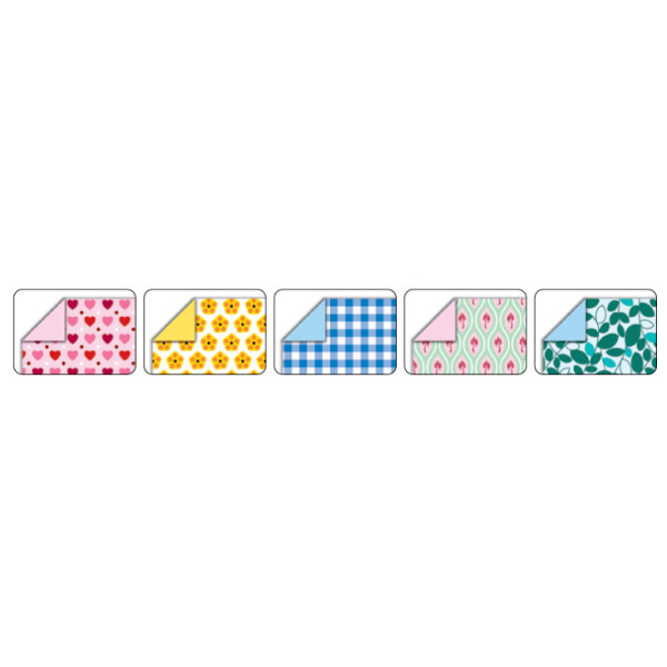 folia Faltblätter SWEET, 150 x 150 mm, 50 Blatt