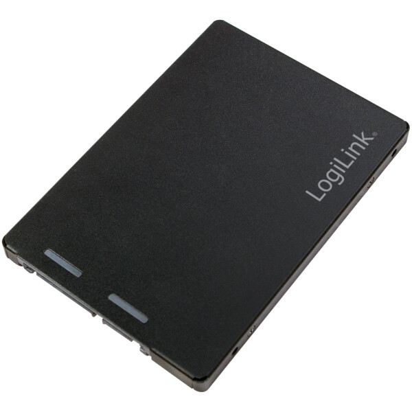 LogiLink M.2 SSD - 2,5" SATA Adapter, schwarz