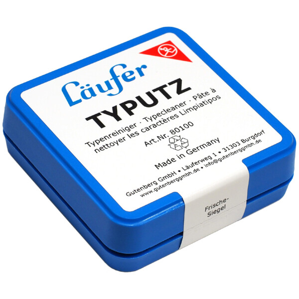 Läufer Typutz Typenreiniger, in wiederverschließbarer Dose