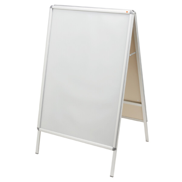 nobo Plakatständer A2, hochwertiger Aluminium-Rahmen